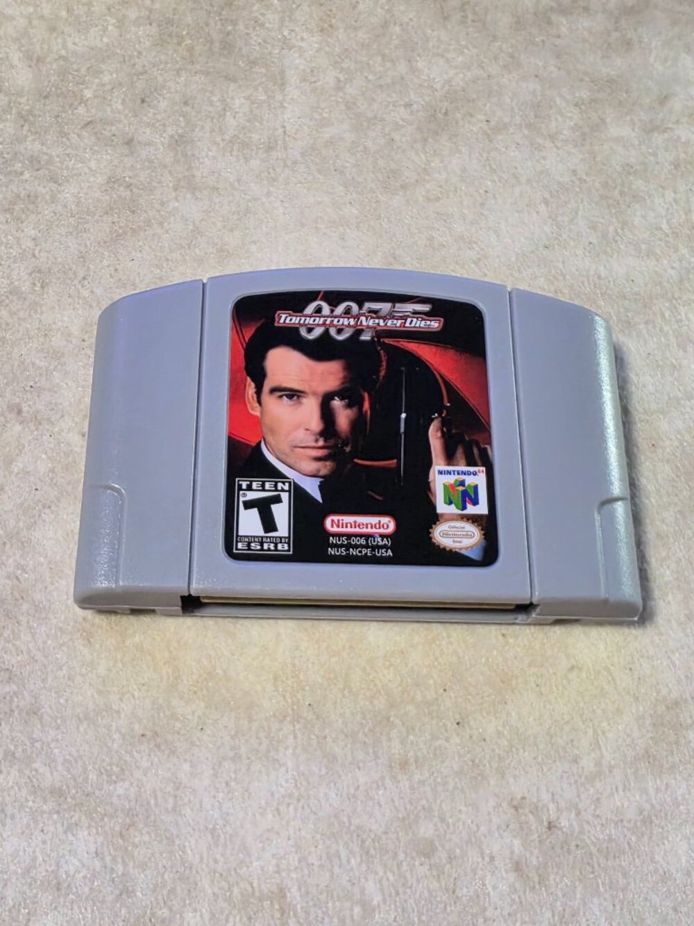 007 Tomorrow Never Dies 64 Nintendo 64 N64 EXPANSION PAK REQUIRED